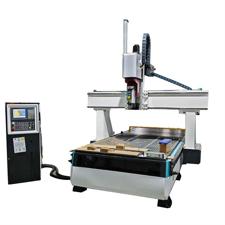 5 Axis Cnc Router Machine With 5 Axis Head
